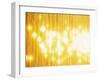 Abstract Bright Yellow Background with Sparks-null-Framed Photographic Print