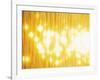 Abstract Bright Yellow Background with Sparks-null-Framed Photographic Print