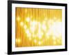 Abstract Bright Yellow Background with Sparks-null-Framed Photographic Print