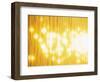 Abstract Bright Yellow Background with Sparks-null-Framed Photographic Print