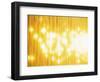 Abstract Bright Yellow Background with Sparks-null-Framed Photographic Print