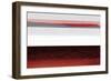 Abstract Brown and White-NaxArt-Framed Art Print