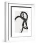 Abstract Brush No1-Beth Cai-Framed Photographic Print