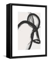 Abstract Brush No1-Beth Cai-Framed Stretched Canvas