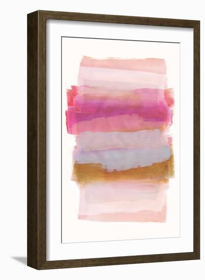 Abstract Brush Strokes 45 A1-Mareike Böhmer-Framed Giclee Print