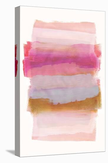 Abstract Brush Strokes 45 A1-Mareike Böhmer-Stretched Canvas