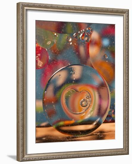 Abstract Bubbles and Colors, Savannah, Georgia, USA-Joanne Wells-Framed Photographic Print