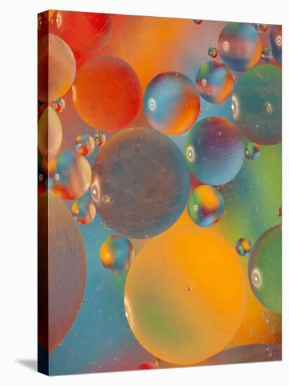 Abstract Bubbles and Colors, Savannah, Georgia, USA-Joanne Wells-Stretched Canvas