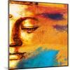 Abstract Buddhist Collage-null-Mounted Art Print