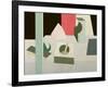 Abstract, C.1928 (Oil & Graphite on Canvas)-Patrick Henry Bruce-Framed Giclee Print