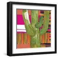 Abstract Cactus-Robbin Rawlings-Framed Art Print