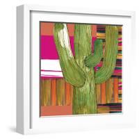 Abstract Cactus-Robbin Rawlings-Framed Art Print