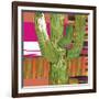 Abstract Cactus-Robbin Rawlings-Framed Art Print