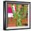 Abstract Cactus-Robbin Rawlings-Framed Art Print