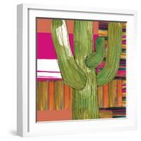 Abstract Cactus-Robbin Rawlings-Framed Art Print