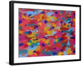 Abstract Camo 2-Abstract Graffiti-Framed Giclee Print