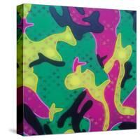 Abstract Camo-Abstract Graffiti-Stretched Canvas