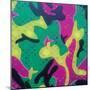 Abstract Camo-Abstract Graffiti-Mounted Giclee Print