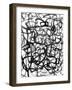 Abstract - Chaos-Kim Johnson-Framed Giclee Print