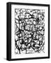 Abstract - Chaos-Kim Johnson-Framed Giclee Print