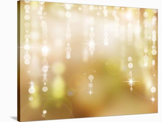 Abstract Christmas Background, Holiday Abstract Background-Subbotina Anna-Stretched Canvas