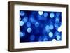 Abstract Christmas Lights as Background-Liang Zhang-Framed Photographic Print