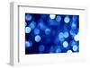 Abstract Christmas Lights as Background-Liang Zhang-Framed Photographic Print