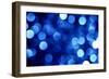 Abstract Christmas Lights as Background-Liang Zhang-Framed Photographic Print