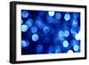 Abstract Christmas Lights as Background-Liang Zhang-Framed Photographic Print