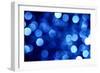 Abstract Christmas Lights as Background-Liang Zhang-Framed Photographic Print