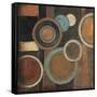 Abstract Circles I-Kimberly Poloson-Framed Stretched Canvas