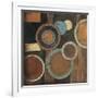 Abstract Circles I-Kimberly Poloson-Framed Art Print