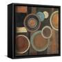 Abstract Circles I-Kimberly Poloson-Framed Stretched Canvas