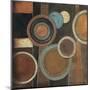 Abstract Circles I-Kimberly Poloson-Mounted Art Print