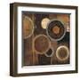Abstract Circles II-Kimberly Poloson-Framed Art Print