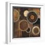 Abstract Circles II-Kimberly Poloson-Framed Art Print