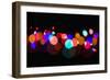 Abstract Circles-null-Framed Giclee Print