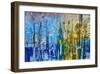 Abstract City Perspective I-Jean-François Dupuis-Framed Art Print