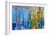 Abstract City Perspective I-Jean-François Dupuis-Framed Art Print