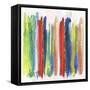 Abstract City Primary-Susan Jill-Framed Stretched Canvas