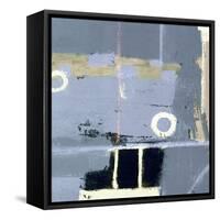 Abstract City View II-Ricki Mountain-Framed Stretched Canvas