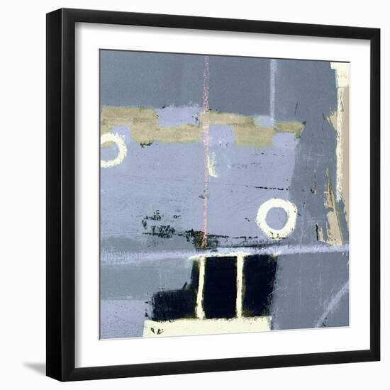 Abstract City View II-Ricki Mountain-Framed Art Print