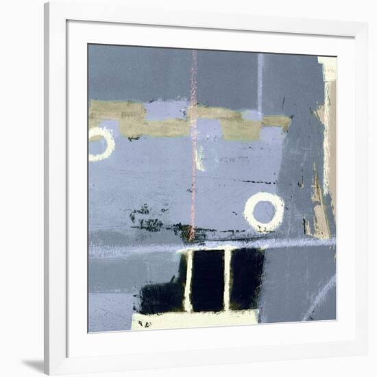 Abstract City View II-Ricki Mountain-Framed Art Print