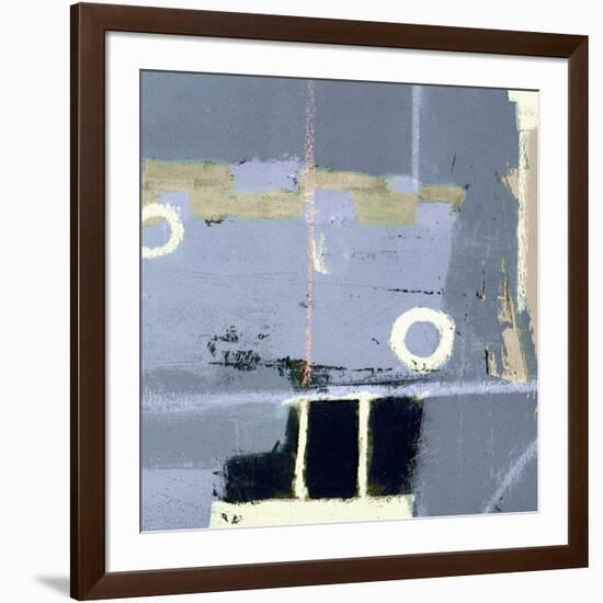 Abstract City View II-Ricki Mountain-Framed Art Print