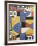 Abstract City-Joaquin Torres-Garcia-Framed Giclee Print