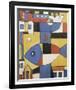 Abstract City-Joaquin Torres-Garcia-Framed Giclee Print