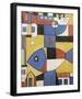 Abstract City-Joaquin Torres-Garcia-Framed Giclee Print