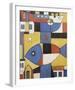 Abstract City-Joaquin Torres-Garcia-Framed Giclee Print