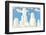 Abstract Cityscape Skyline-Found Image Holdings Inc-Framed Photographic Print