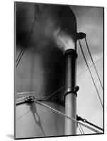 Abstract Close Up of Merchant Ship Steam Whistle-Peter Von Cornelius-Mounted Photographic Print